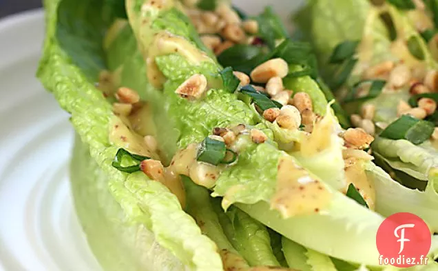 Coeurs Romains Avec Vinaigrette Miso-moutarde