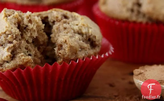 Muffins au Pain aux Bananes Et Au Chocolat