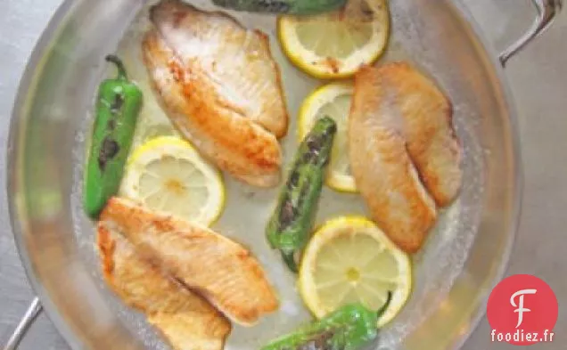 Tilapia Poêlé Au Citron Et Jalapeno