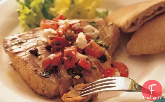 Steaks de Thon Méditerranéen Grillés