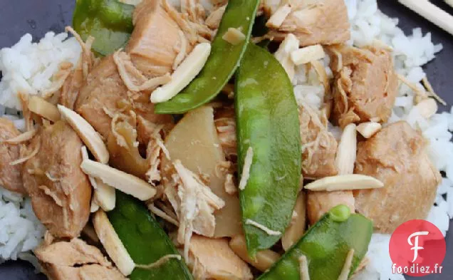 Poulet Aux Amandes à la Mijoteuse