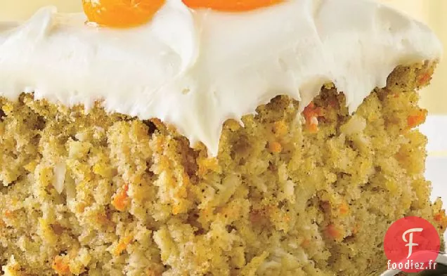 Gâteau Carotte-Mandarine
