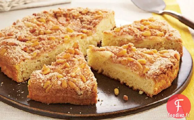 Gâteau aux Poires aux Pignons de Pin