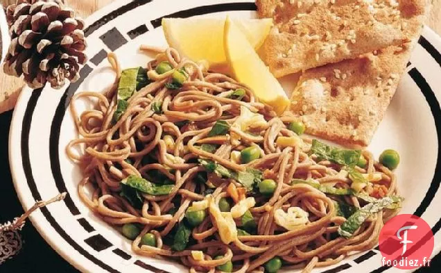 Nouilles Soba à la Sauce au Gingembre