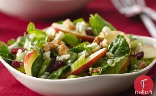 Salade de Céleri et Pommes avec Vinaigrette au Cidre