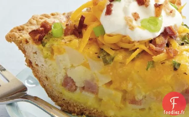 Quiche de Pommes De Terre Chargée