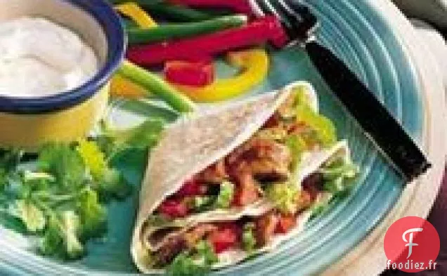 Fajitas de Bœuf Sucrées et Épicées
