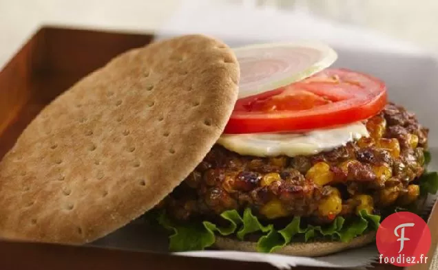 Burgers de Maïs aux Lentilles
