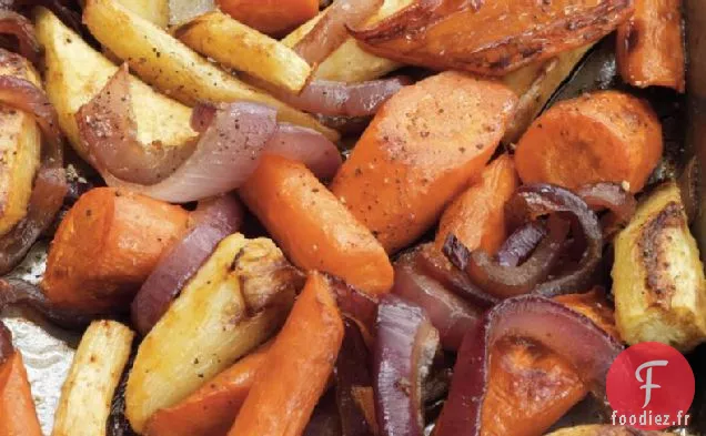 Légumes-Racines Glacés au Balsamique
