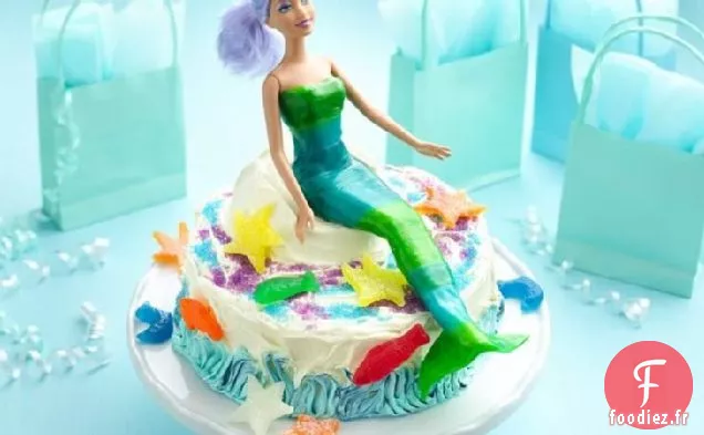 Gâteau Sirène