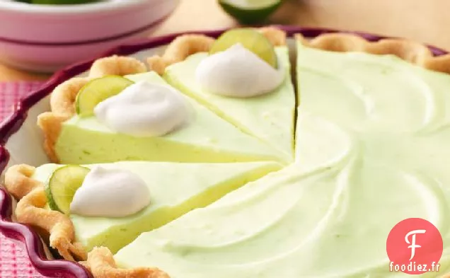 Tarte au Gâteau au Fromage Key Lime