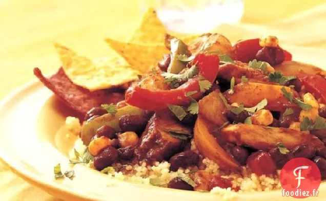 Poulet du Sud-Ouest et Couscous