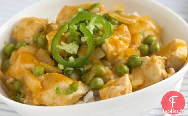 Poulet à la Citrouille et au Curry Rouge Thaï