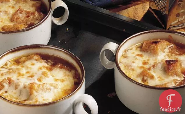 Soupe À l'Oignon Doré