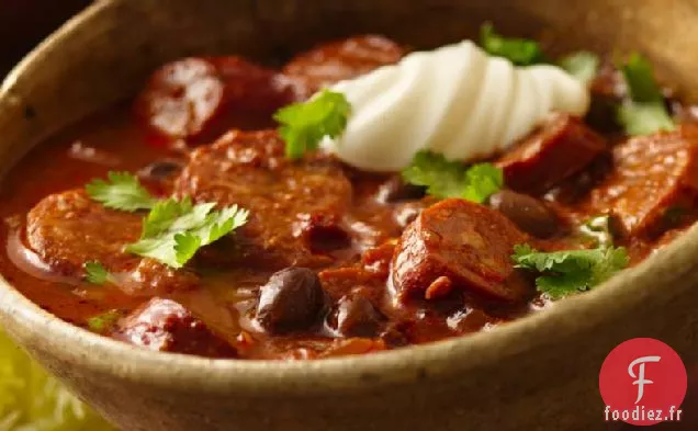 Chili Chorizo Chaud et Épicé