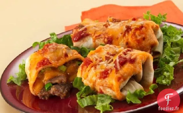 Mini Burritos de Steak au Four