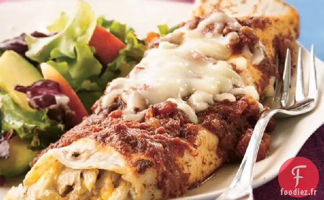 Enchiladas de Turquie - Chili Vert