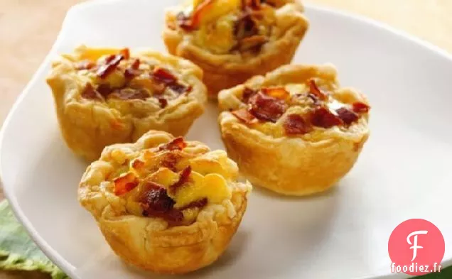 Mini Coupes Bacon-Fromage