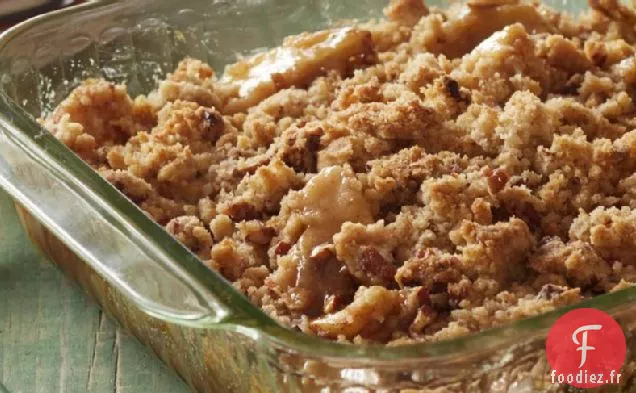 Crumble de Pommes Au Caramel Sans Gluten