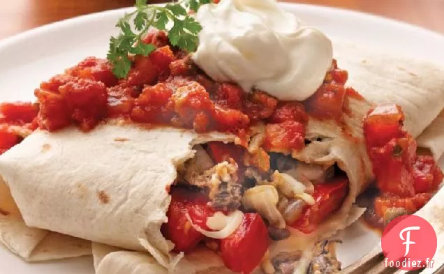 Burritos Chipotle et Haricots Noirs