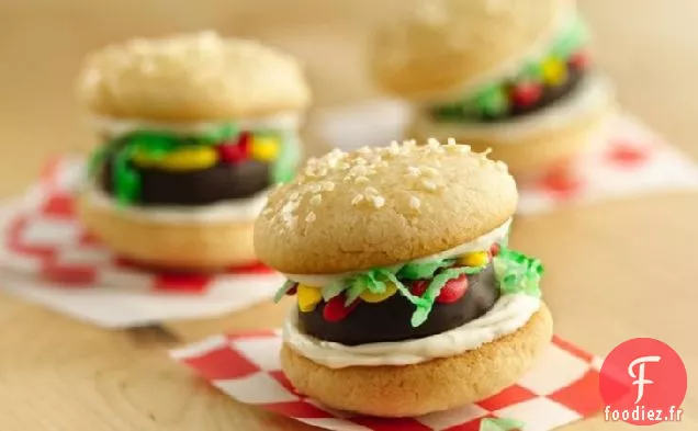 Mini Biscuits au Hamburger