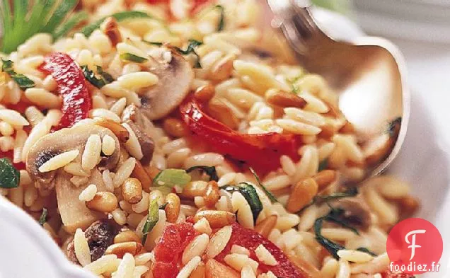 Pilaf Orzo aux Herbes (Taille de la Foule)