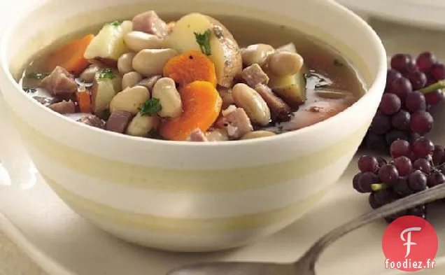 Soupe aux Haricots Toscans à la Mijoteuse
