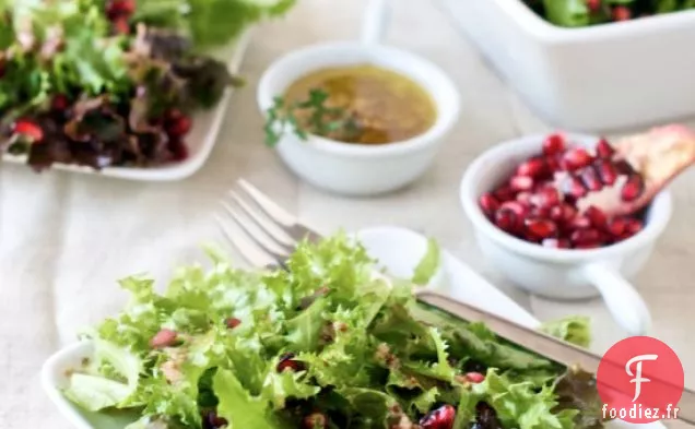 Recette De Salade De Grenade Avec Vinaigrette De Soja