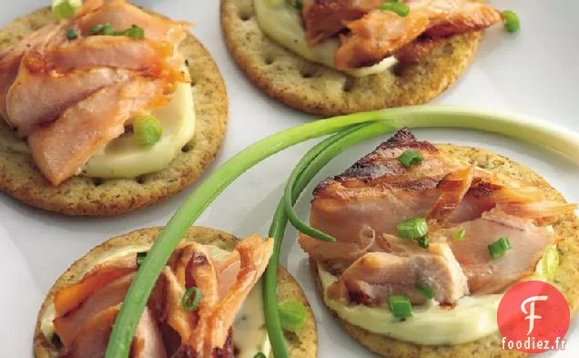 Saumon Grillé à la Mayonnaise au Wasabi