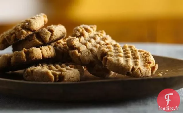 1-2-3 Biscuits au Beurre d'Arachide Moelleux