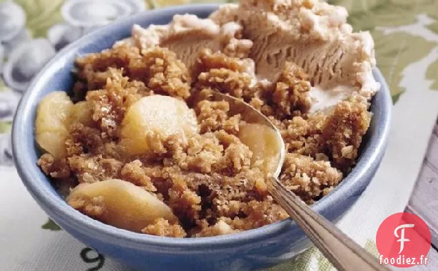 Croustillant aux Pommes au Micro-ondes