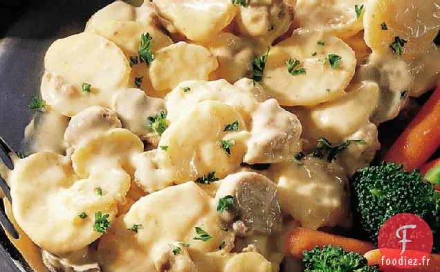 Pommes De Terre Gratinées Stroganoff