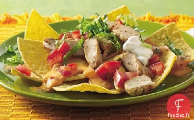 Nachos Au Poulet Fumé