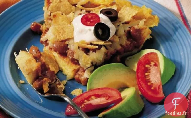 Tarte à la Polenta Mexicaine
