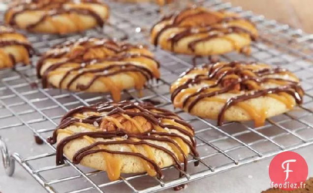 Biscuits Caramel-Chocolat aux Pacanes