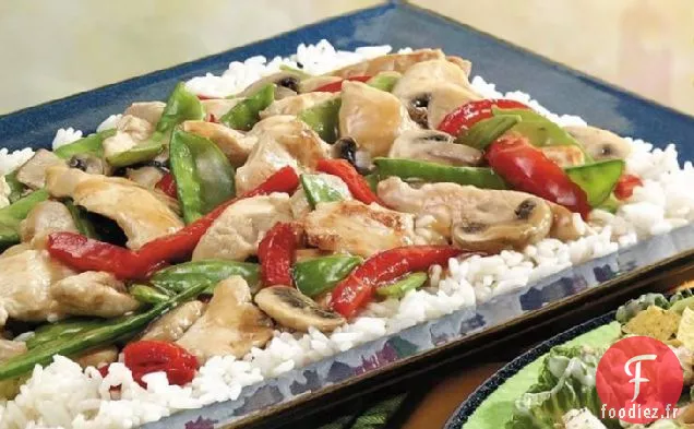 Sauté de Poulet aux légumes