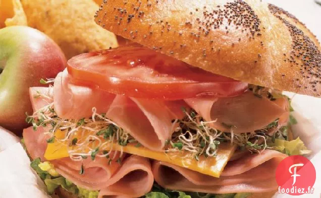 Piles de Jambon Miel-Moutarde