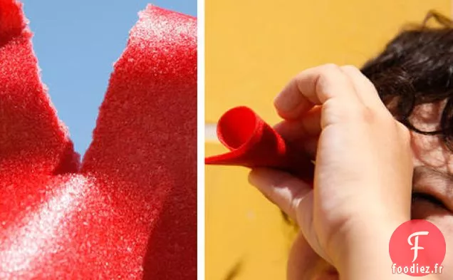 Cuir de Fruit de Fraise