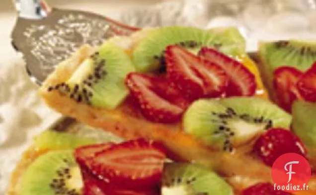 Tarte aux Fraises Et Kiwis