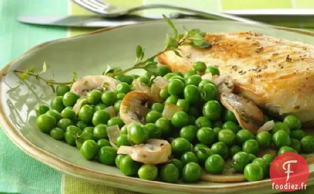 Pois aux Champignons et au Thym