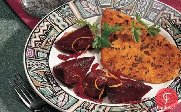 Betteraves à la Sauce à l'Orange Douce