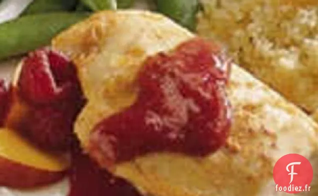 Poulet Grillé Framboise-Pêche