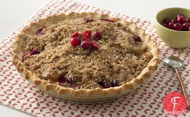 Tarte aux Pommes Aux Canneberges Extra Facile