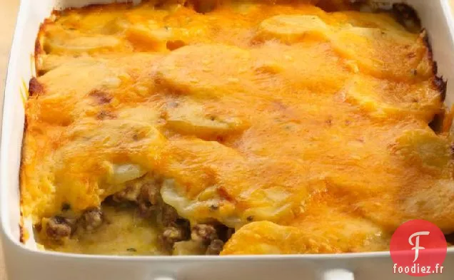 Gratin de Pommes de Terre et de Bœuf Haché