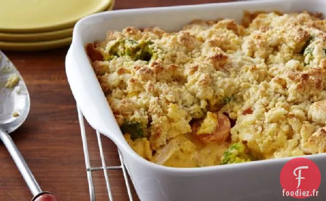 Casserole de Poulet au Fromage et Légumes