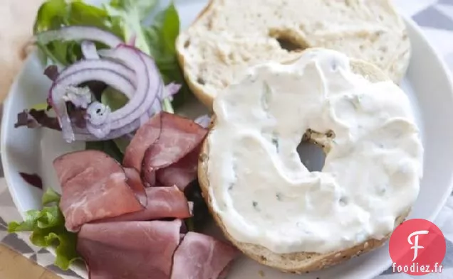 Bagels et Fromage à la Crème à la Bière