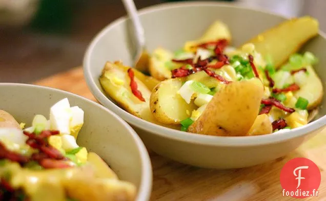 Salade De Pommes De Terre À La Vinaigrette À La Moutarde Au Xérès