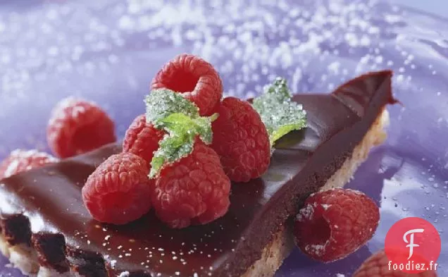 Tarte aux Framboises Et Truffes