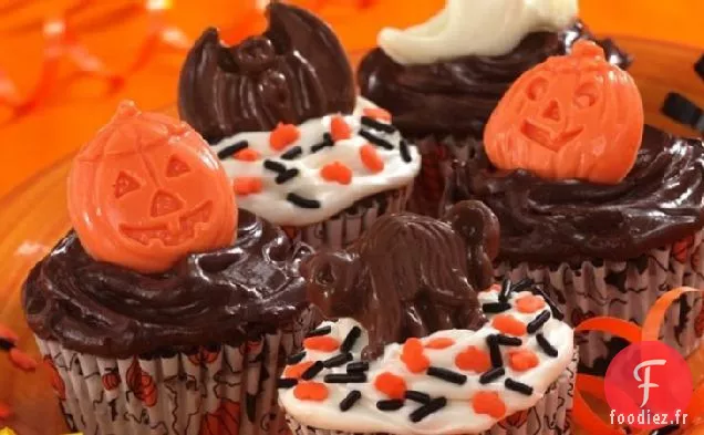 Cupcakes Fantasmagoriques à la Banane et au Fudge