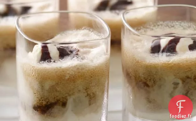 Mini Flotteurs à la Bière et à la Crème Glacée